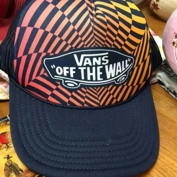 Otto Trucker Hat Van's Off the Wall - Picture 1 of 4